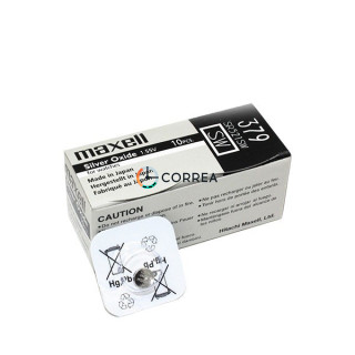 Батарейка Maxell 521/379 BTV-Max